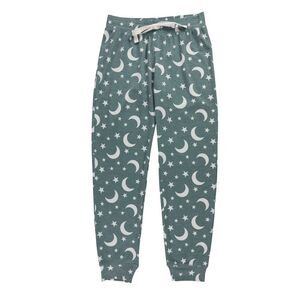Cosmic Love Womens Moon And Stars Pajama Lounge Pants, Multicoloured, NWT
